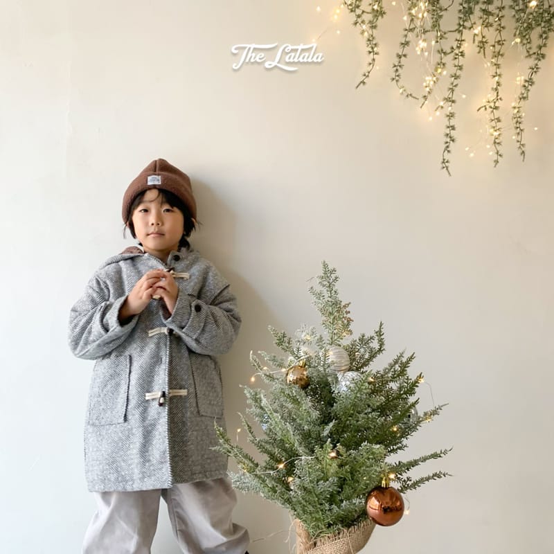 THE LALALA - Korean Children Fashion - #Kfashion4kids - Hrringbone Coat - 10