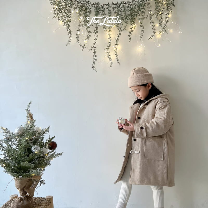 THE LALALA - Korean Children Fashion - #Kfashion4kids - Hrringbone Coat - 11