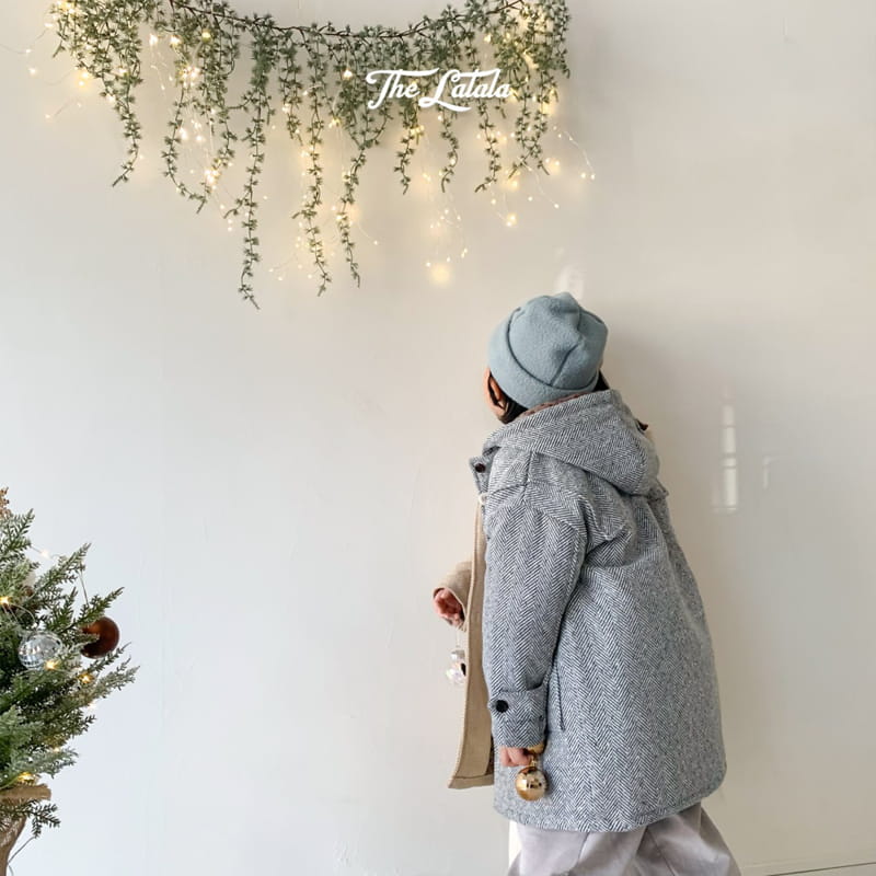THE LALALA - Korean Children Fashion - #Kfashion4kids - Hrringbone Coat - 7