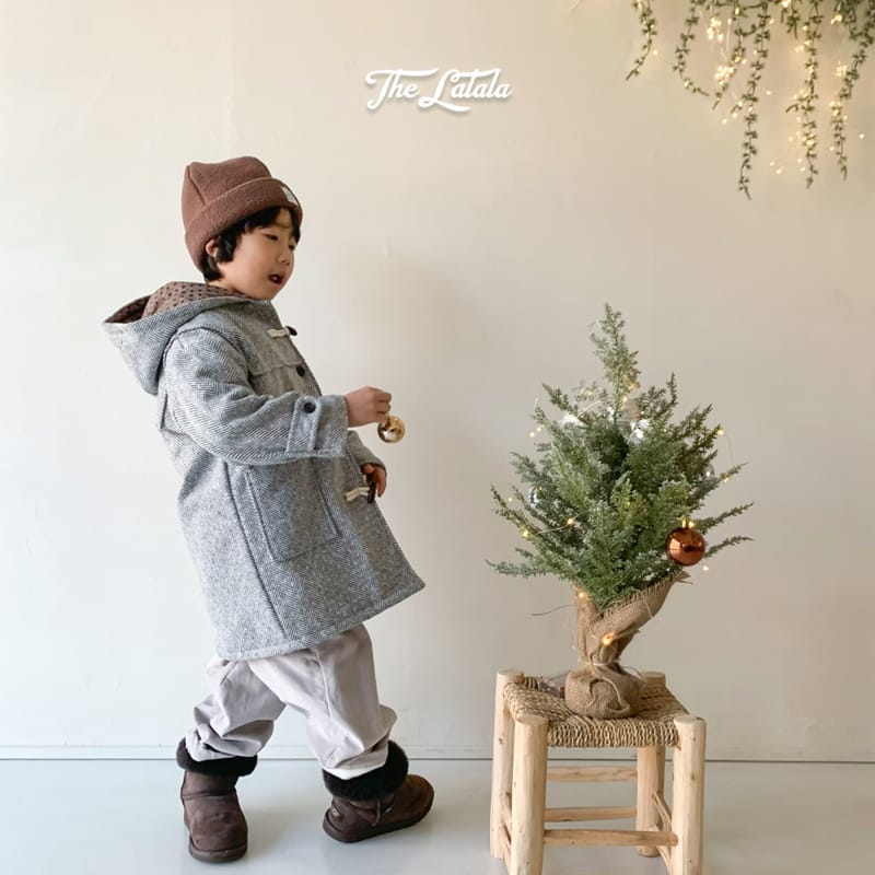 THE LALALA - Korean Children Fashion - #Kfashion4kids - Hrringbone Coat - 9