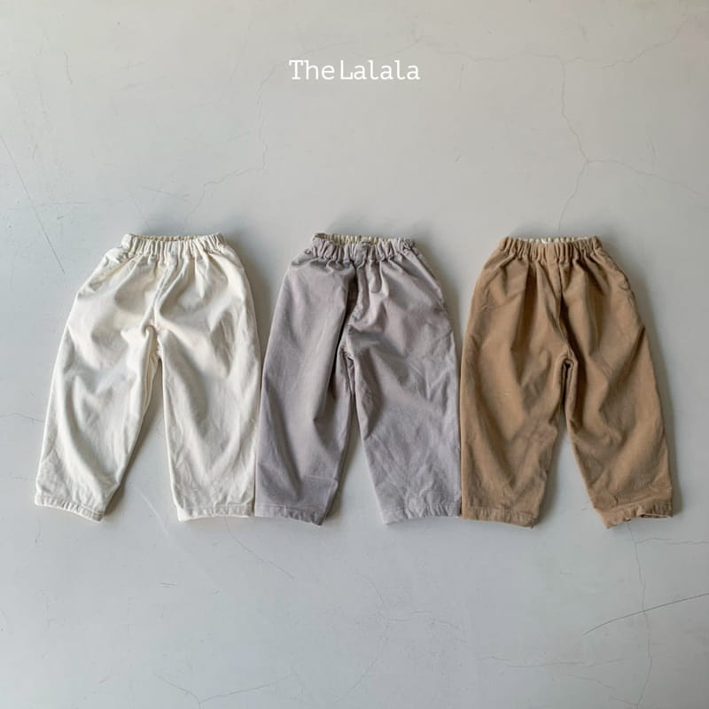 THE LALALA - Korean Children Fashion - #Kfashion4kids - Veloure Bonding Pants - 12