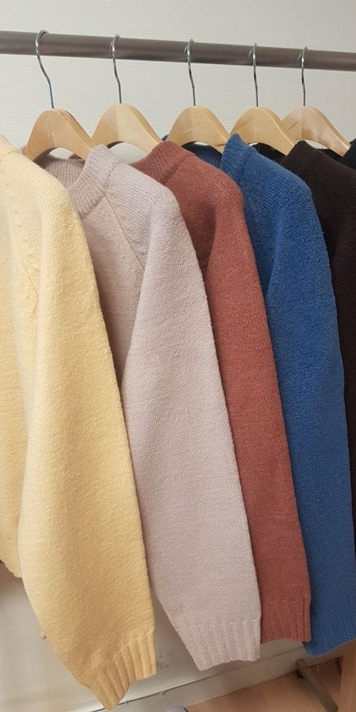 TO U - Korean Children Fashion - #Kfashion4kids - Hera Round Neck Knit Tee - 4