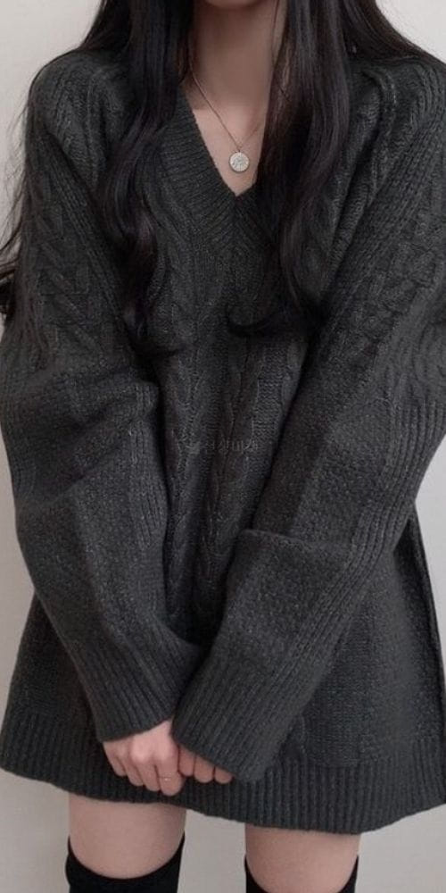 TO U - Korean Children Fashion - #Kfashion4kids - Margaret Long Knit Tee - 3