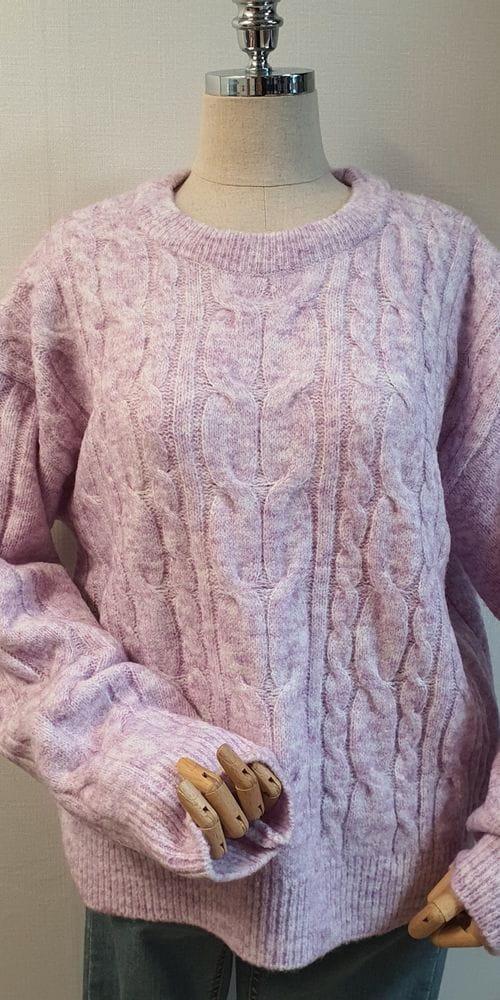 TO U - Korean Children Fashion - #Kfashion4kids - Tam Tam Twist Knit Tee