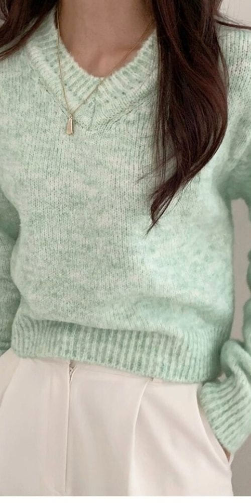 TO U - Korean Children Fashion - #Kfashion4kids - Friut Crop Knit Tee - 8