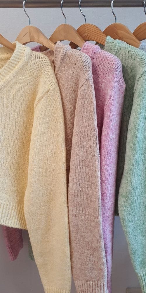 TO U - Korean Children Fashion - #Kfashion4kids - Friut Crop Knit Tee - 9