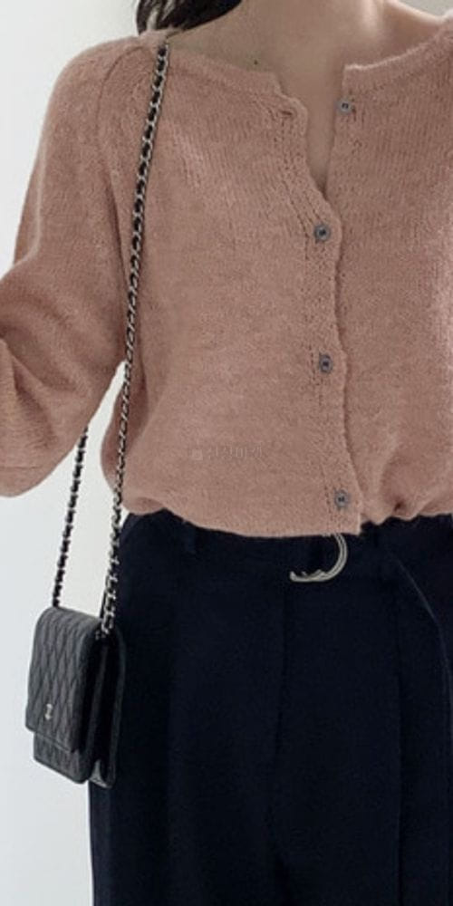 TO U - Korean Children Fashion - #Kfashion4kids - Alpaca Round Cardigan - 3