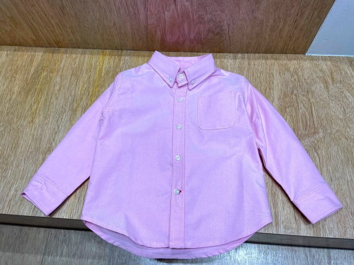 U&I - Korean Children Fashion - #Kfashion4kids - Oxford Shirt - 2