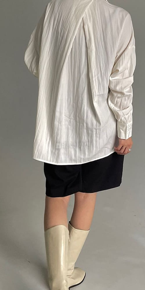 UND, - Korean Children Fashion - #Kfashion4kids - Fold Shirt - 3