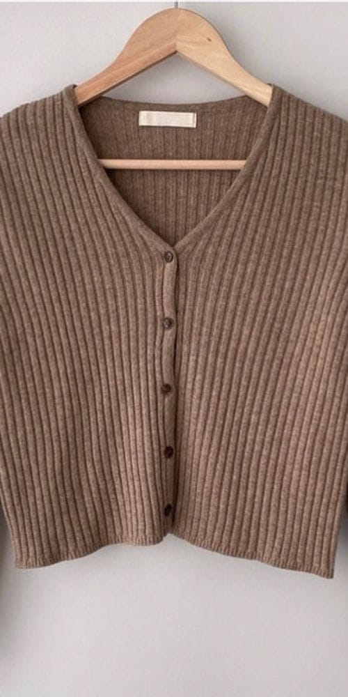 UND, - Korean Children Fashion - #Kfashion4kids - Cash Rib Cardigan - 3
