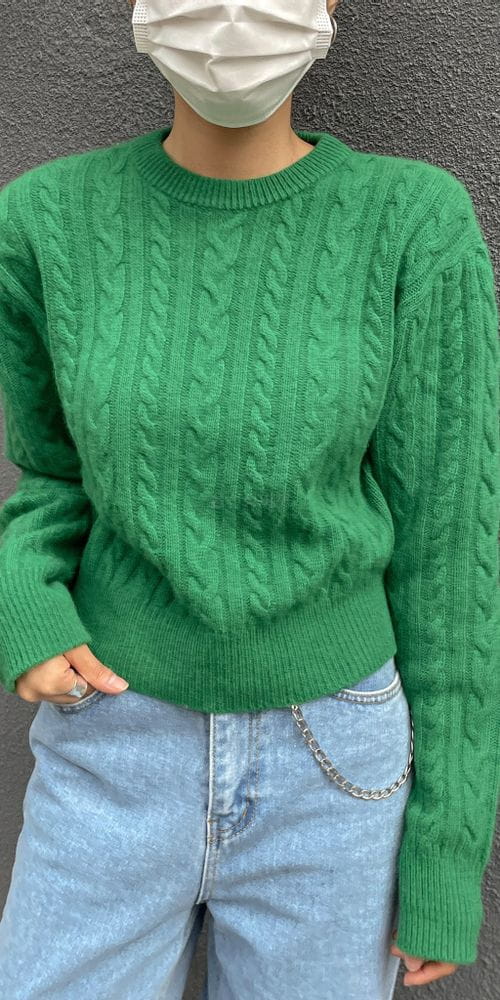 UND, - Korean Children Fashion - #Kfashion4kids - Fox Crop Knit - 3