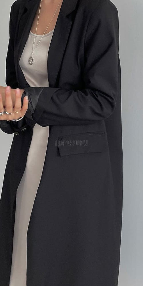 UND, - Korean Children Fashion - #Kfashion4kids - Single Long Jacket - 3