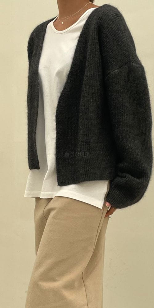 UND, - Korean Children Fashion - #Kfashion4kids - Winter U Neck Tee - 3