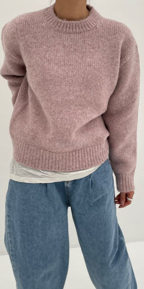UND, - Korean Children Fashion - #Kfashion4kids - Boca Round Knit