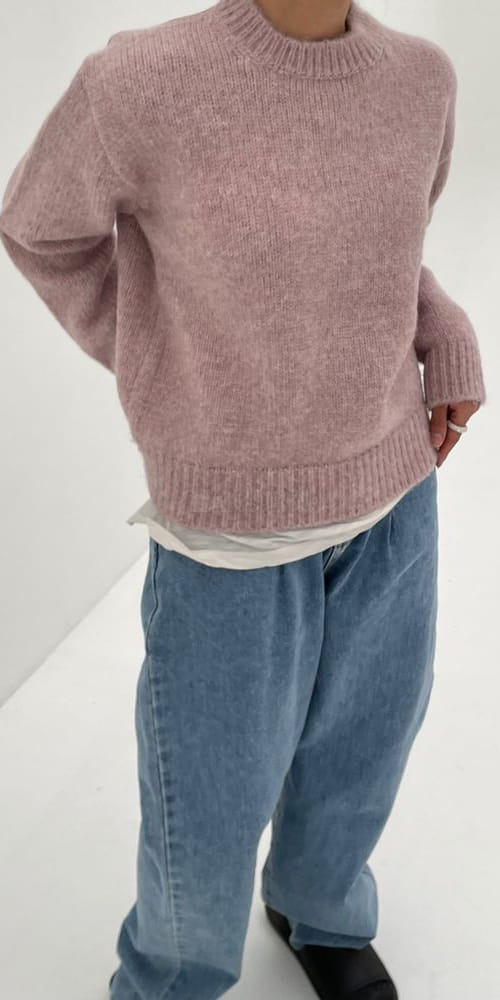 UND, - Korean Children Fashion - #Kfashion4kids - Boca Round Knit - 3
