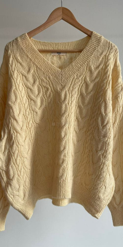 UND, - Korean Children Fashion - #Kfashion4kids - Twist Knit - 2