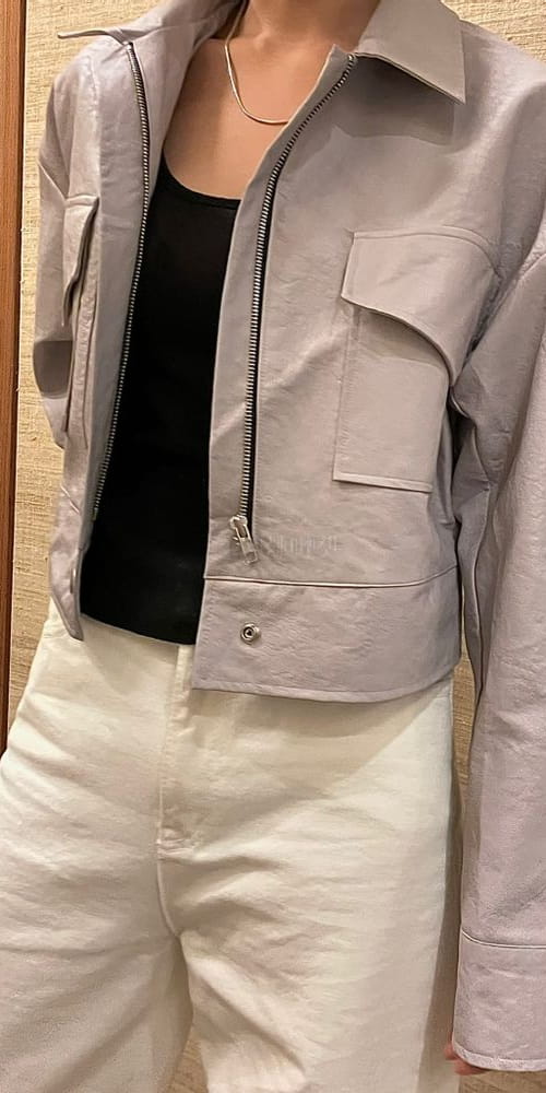 UND, - Korean Children Fashion - #Kfashion4kids - Leather Short Jacket - 4