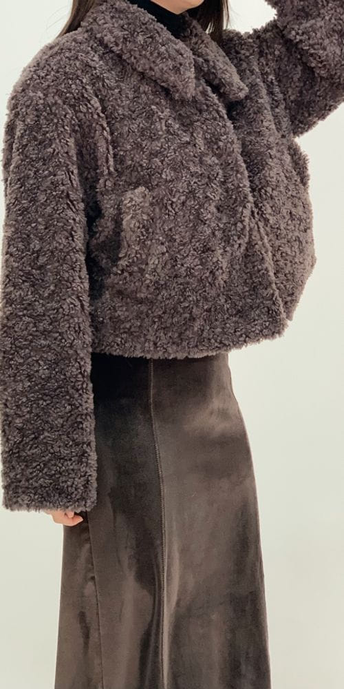 URBANEMOOD - Korean Children Fashion - #Kfashion4kids - Poodle Fluffy Jacket - 3