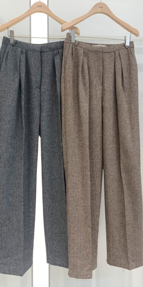 URBANEMOOD - Korean Children Fashion - #Kfashion4kids - Cas Herringbone Pants - 4