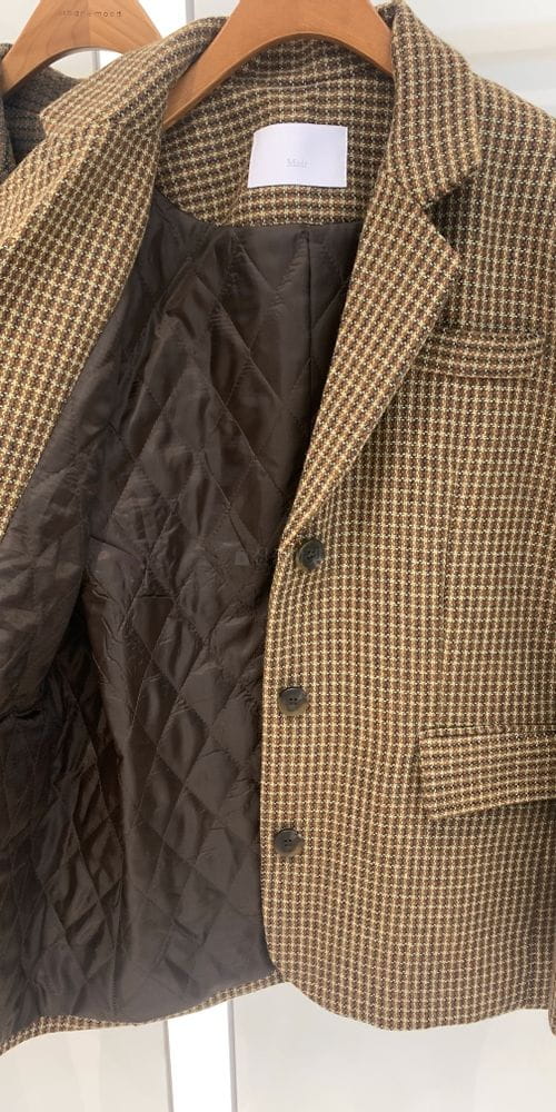 URBANEMOOD - Korean Children Fashion - #Kfashion4kids - Nuts Check Jacket - 3