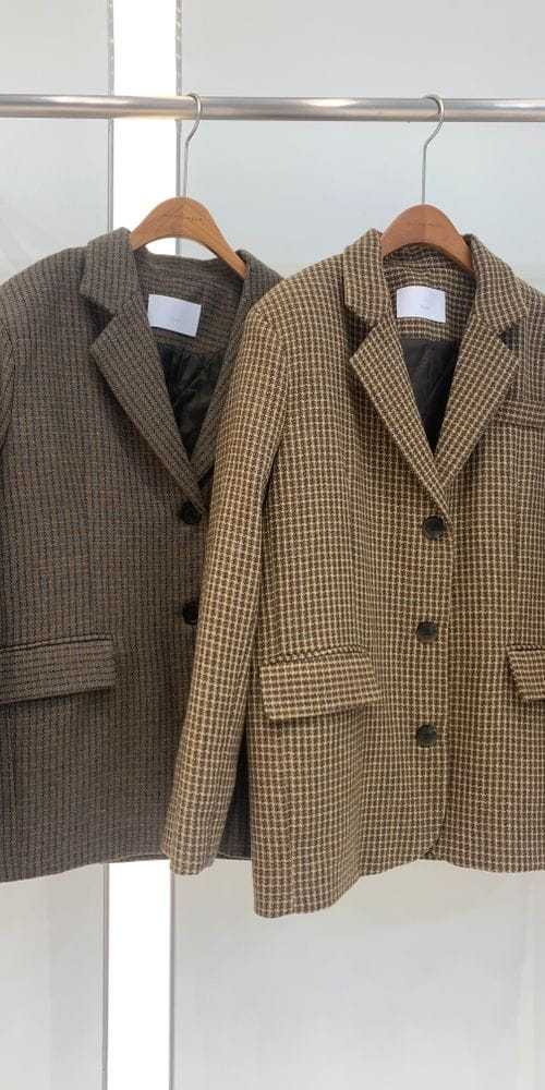 URBANEMOOD - Korean Children Fashion - #Kfashion4kids - Nuts Check Jacket - 4