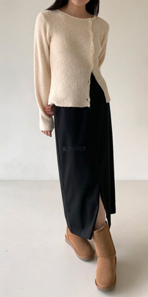 URBANEMOOD - Korean Children Fashion - #Kfashion4kids - Bookle Unblance Cardigan