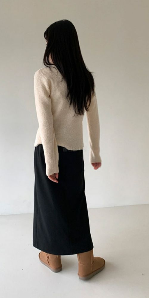 URBANEMOOD - Korean Children Fashion - #Kfashion4kids - Bookle Unblance Cardigan - 2