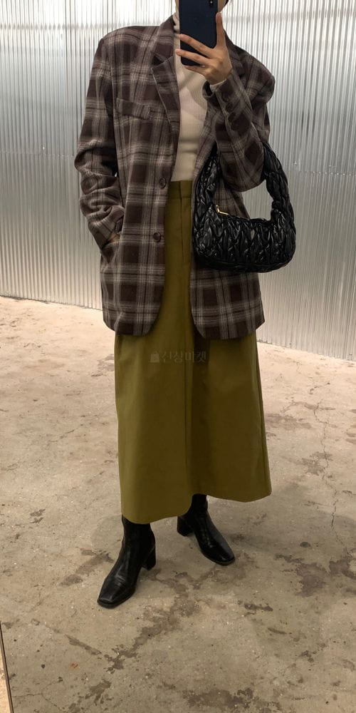 URBANEMOOD - Korean Children Fashion - #Kfashion4kids - Teddy Check Jacket - 3