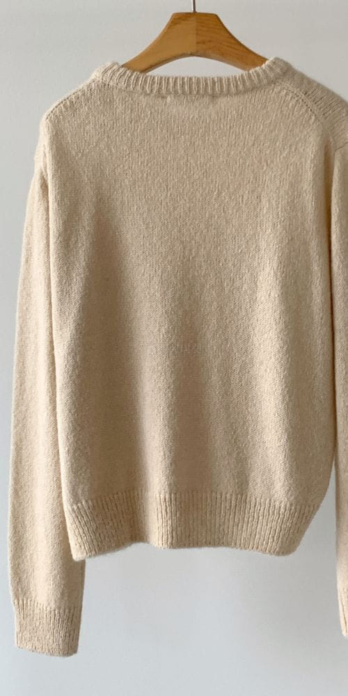 VINEYARD - Korean Children Fashion - #Kfashion4kids - Holly Round Knit Tee - 2