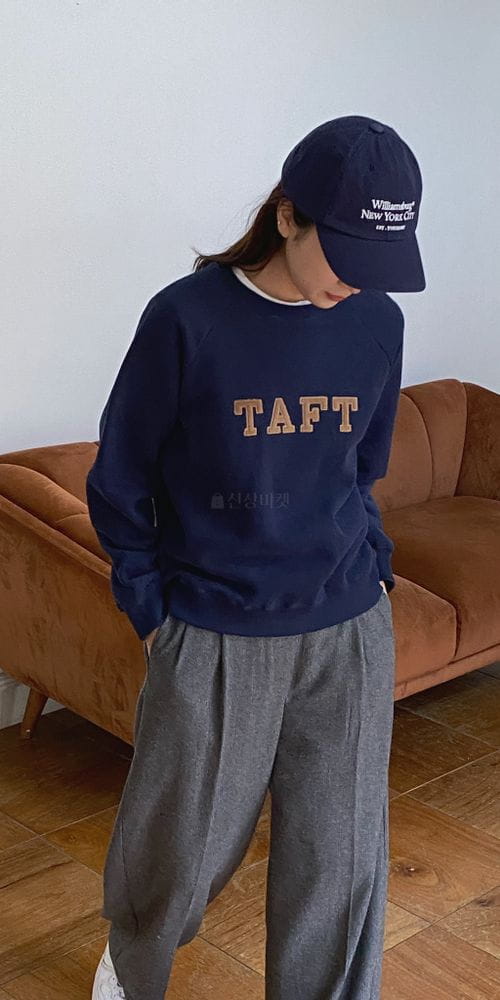 VINEYARD - Korean Children Fashion - #Kfashion4kids - Embo Sweatshirt