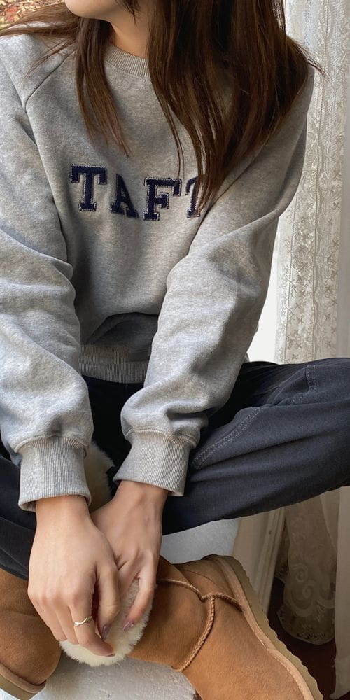 VINEYARD - Korean Children Fashion - #Kfashion4kids - Embo Sweatshirt - 3