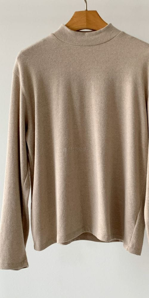 VINEYARD - Korean Children Fashion - #Kfashion4kids - Angora Half Neck Tee - 3