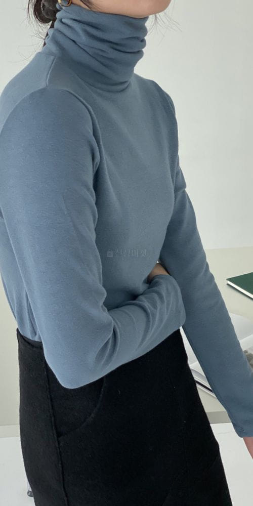 VINEYARD - Korean Children Fashion - #Kfashion4kids - Ginger Turtleneck Tee - 3
