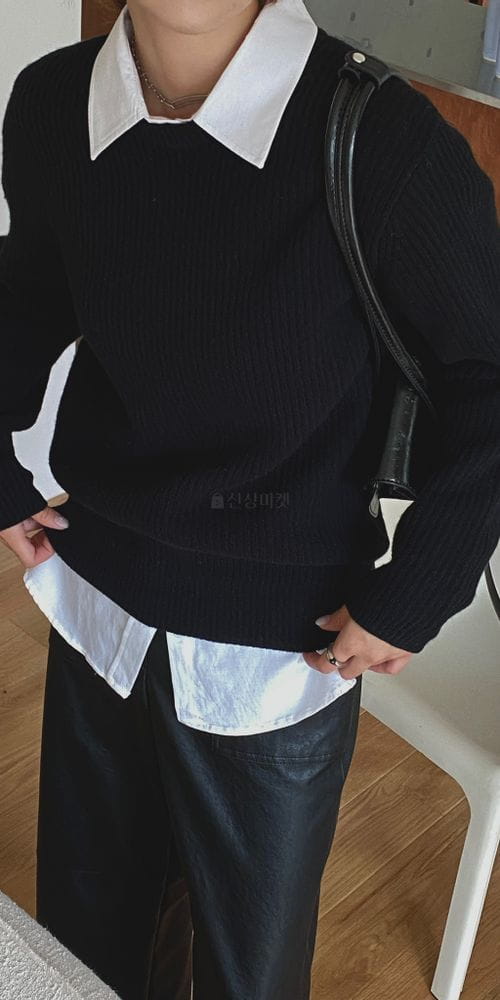 VINEYARD - Korean Children Fashion - #Kfashion4kids - Merry Round Knit Tee - 3