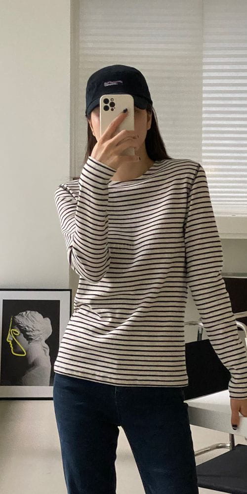 VINEYARD - Korean Children Fashion - #Kfashion4kids - Boing Stripes Tee