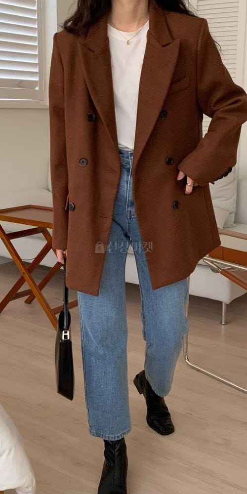 WEARME - Korean Children Fashion - #Kfashion4kids - Stand Double Jacket - 4