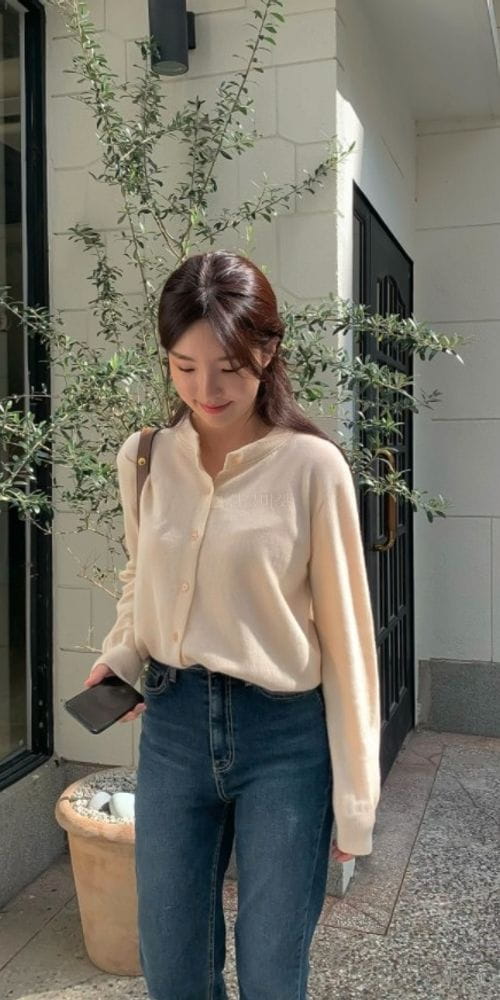 WEARME - Korean Children Fashion - #Kfashion4kids - Cash Basic Cardigan