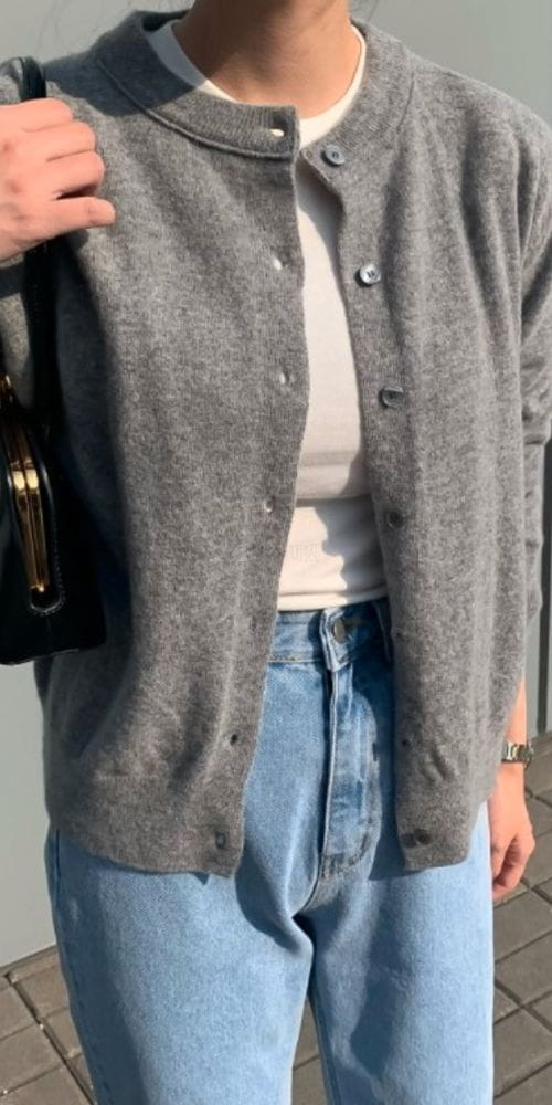WEARME - Korean Children Fashion - #Kfashion4kids - Cash Basic Cardigan - 3