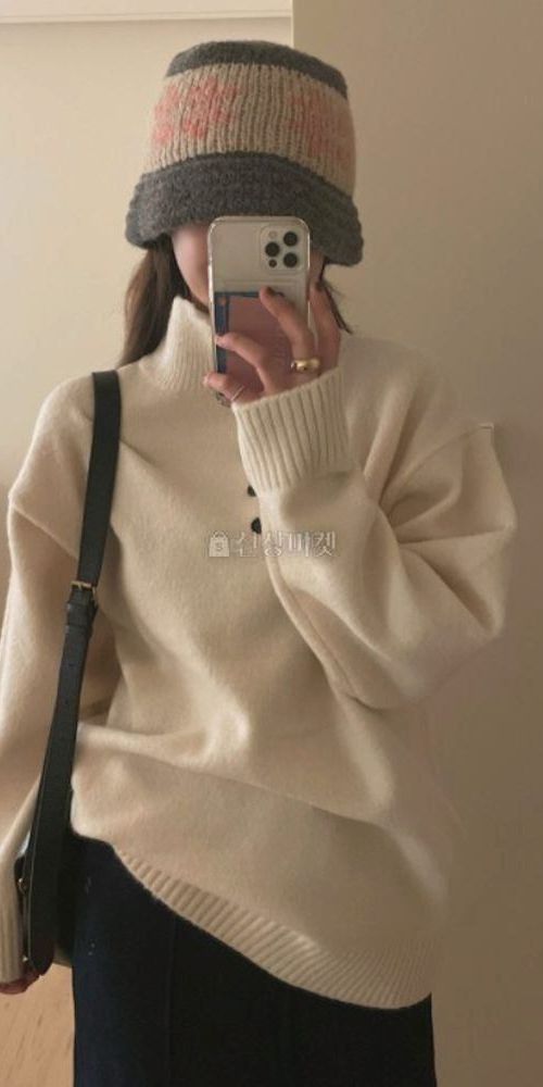 WEARME - Korean Children Fashion - #Kfashion4kids - Half Over Knit Tee