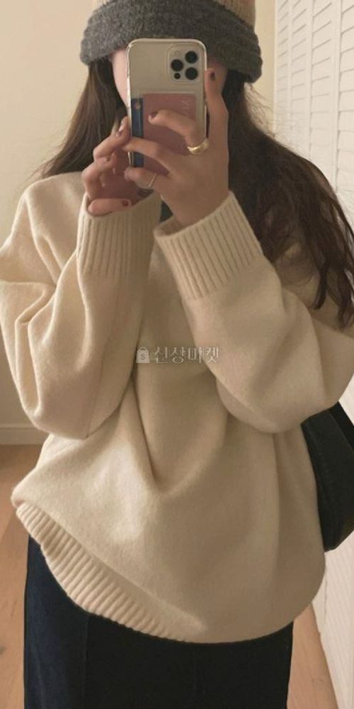 WEARME - Korean Children Fashion - #Kfashion4kids - Half Over Knit Tee - 3
