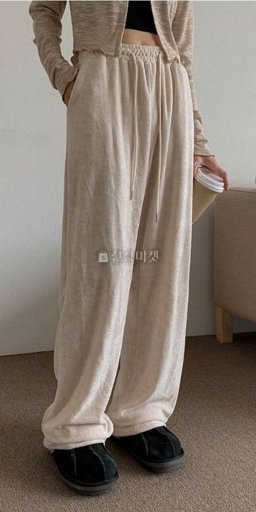 WEARME - Korean Children Fashion - #Kfashion4kids - Bear Banding Pants - 3