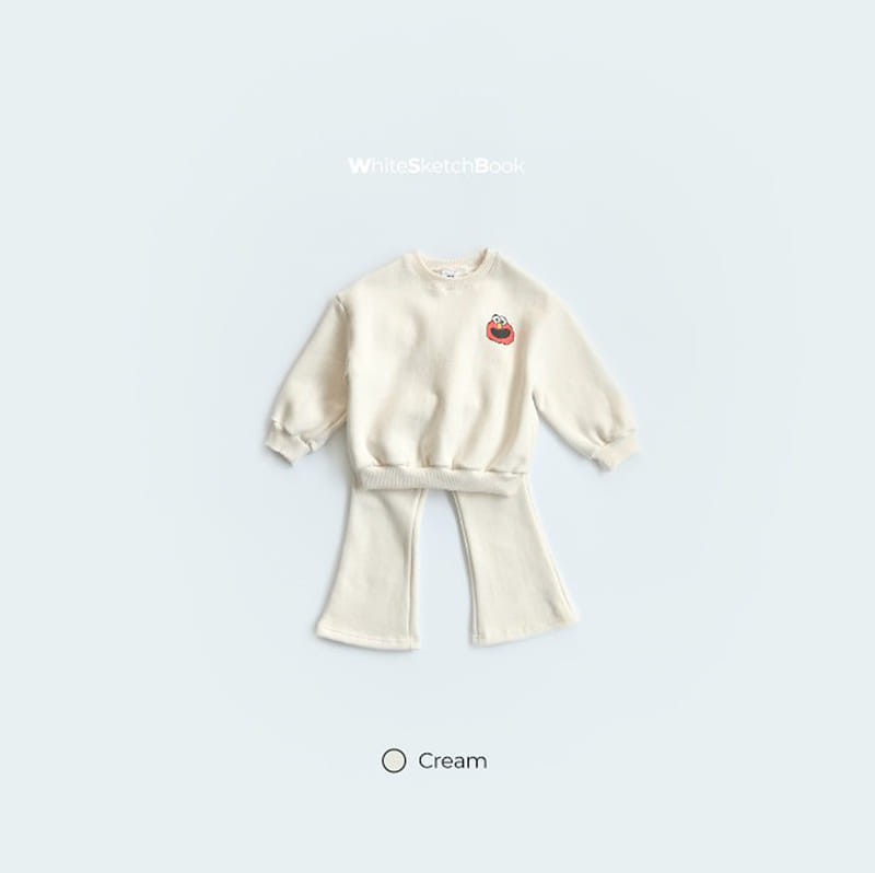 WHITESKETCHBOOK - Korean Children Fashion - #Kfashion4kids - Sami Bootscut Top Set - 8