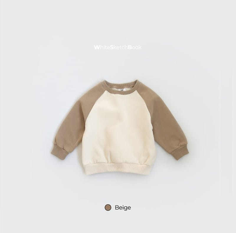 WHITESKETCHBOOK - Korean Children Fashion - #Kfashion4kids - Raglan Color Sweatshirt - 8