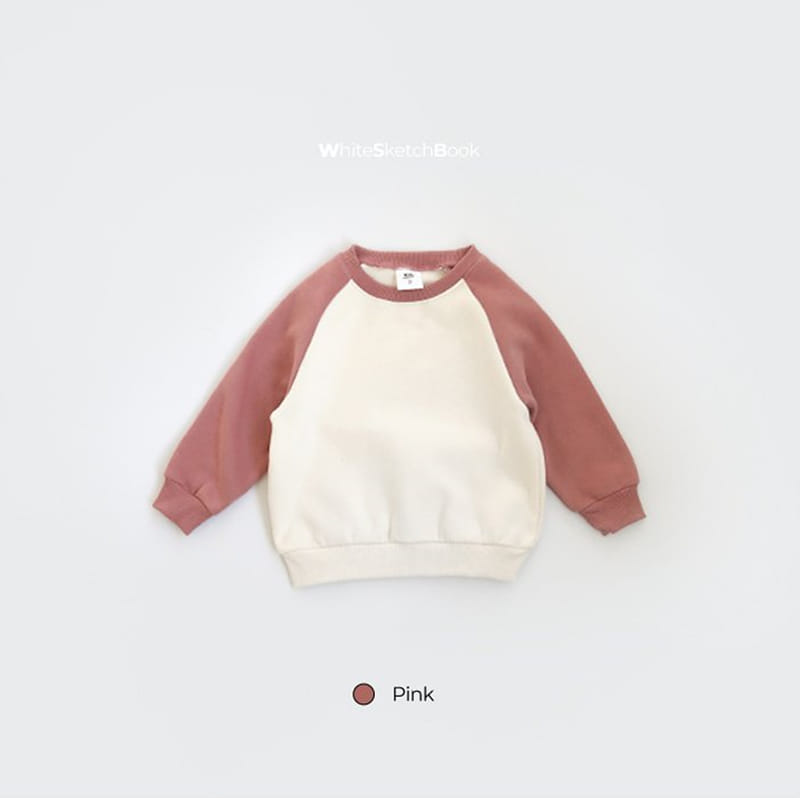 WHITESKETCHBOOK - Korean Children Fashion - #Kfashion4kids - Raglan Color Sweatshirt - 9
