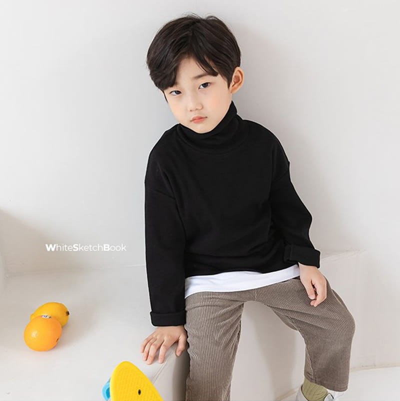 WHITESKETCHBOOK - Korean Children Fashion - #Kfashion4kids - Gamsung Turtleneck - 5