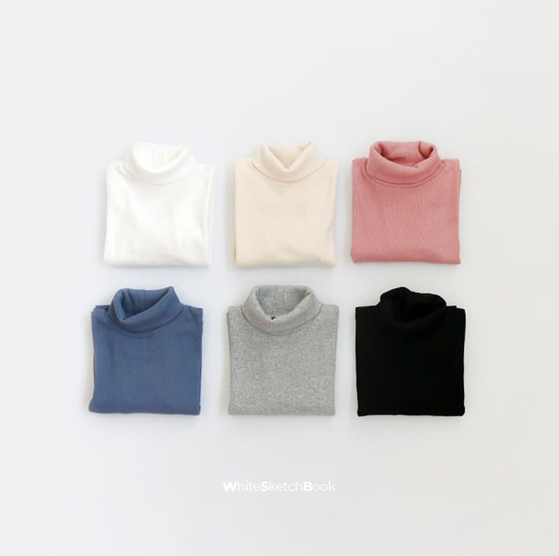 WHITESKETCHBOOK - Korean Children Fashion - #Kfashion4kids - Gamsung Turtleneck - 9