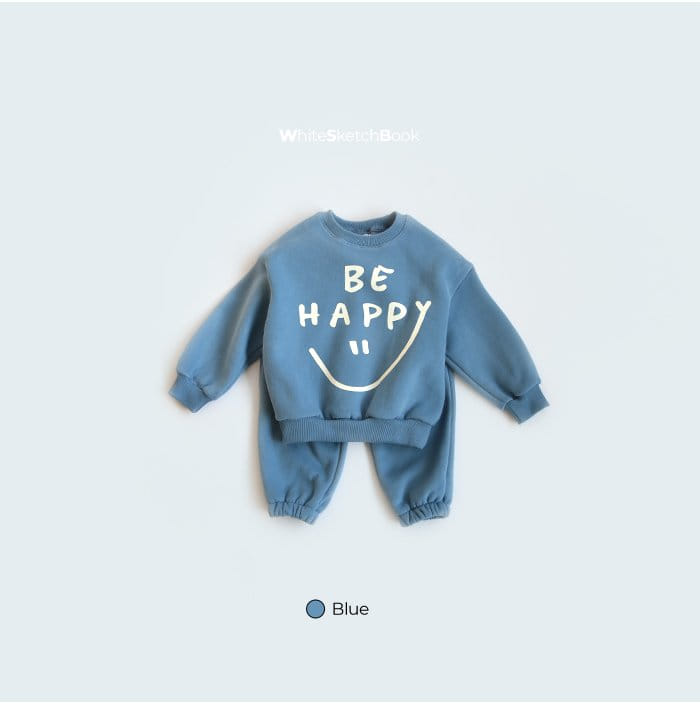 WHITESKETCHBOOK - Korean Children Fashion - #Kfashion4kids - Happy Top Bottom sEt - 9