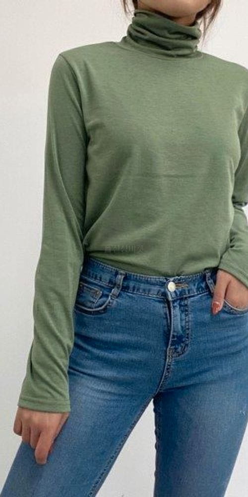 WOOSUNG - Korean Children Fashion - #Kfashion4kids - Fleece Turtleneck Tee - 2