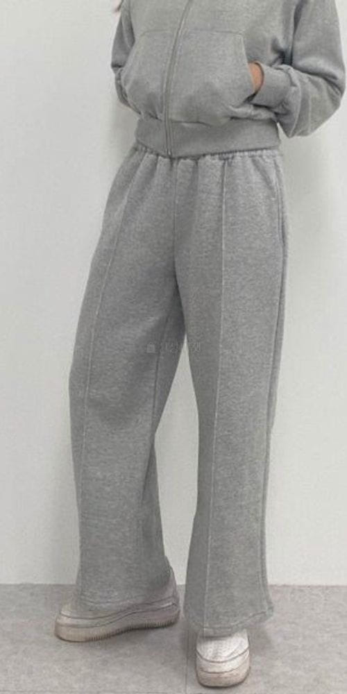 WOOSUNG - Korean Children Fashion - #Kfashion4kids - Fleece Straight Pants - 2