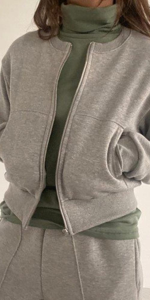 WOOSUNG - Korean Children Fashion - #Kfashion4kids - Fleece Round Zip-up - 3